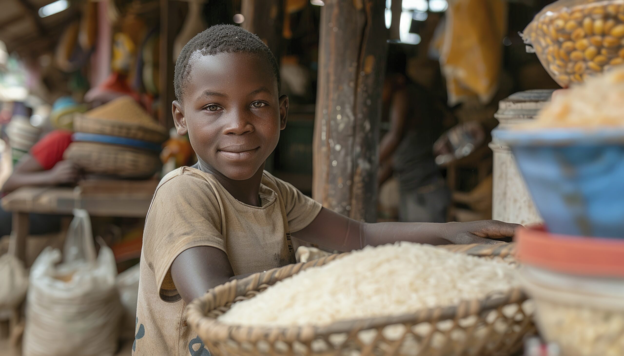Nkenna at the marketplace